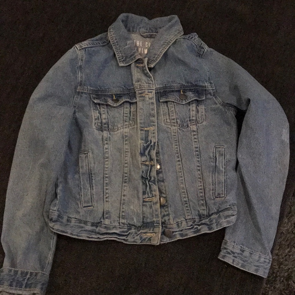 Crop Denim Jacket